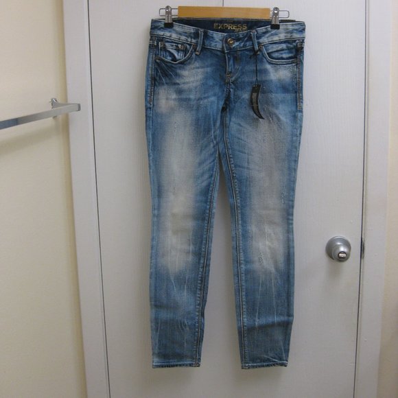 Express Denim - NWT Express Zelda ultra skinny leg jeans 2 short